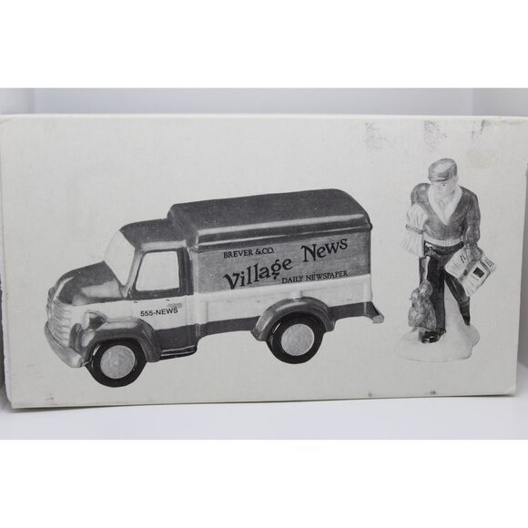 Dept 56 Snow Village - Village News Delivery - Picture 9 of 9